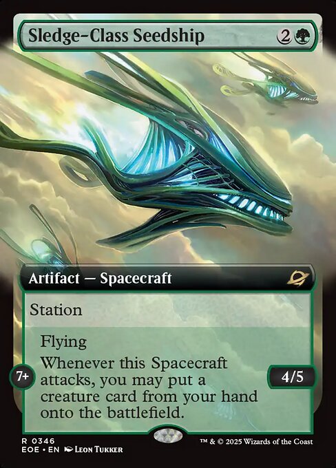 スレッジ級シードシップ/Sledge-Class Seedship [EOE-BF][拡張アート]