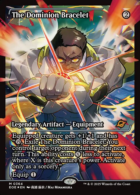 統制の腕輪/The Dominion Bracelet [EOE-BF][ショーケース][FOIL]
