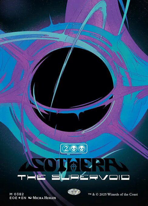 スーパーヴォイド、ソセラ/Sothera, the Supervoid [EOE-BF][ショーケース][FOIL][シンギュラリティ]
