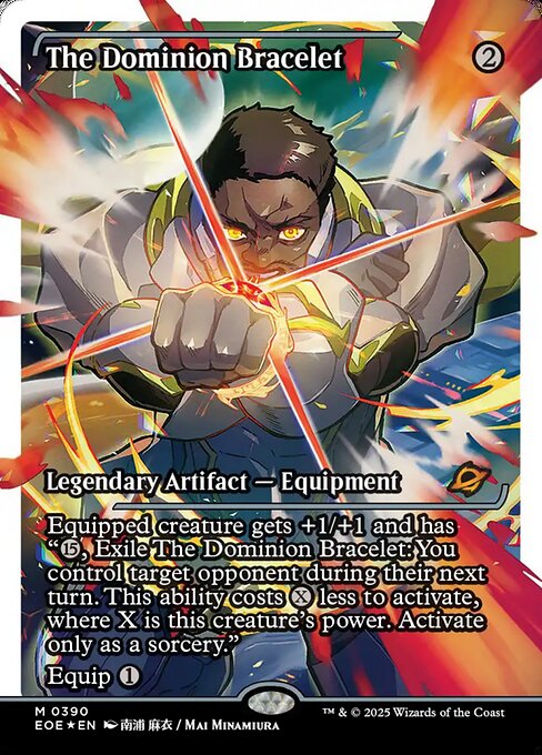 統制の腕輪/The Dominion Bracelet [EOE-BF][ショーケース][FOIL][フラクチャー]