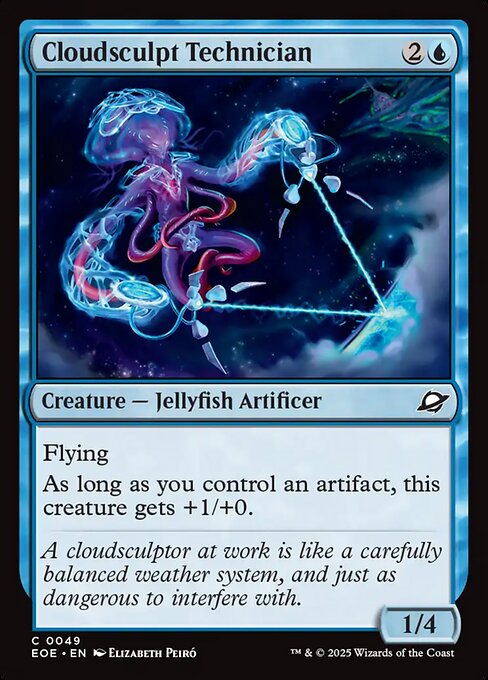 塑雲の達人/Cloudsculpt Technician [EOE][FOIL]