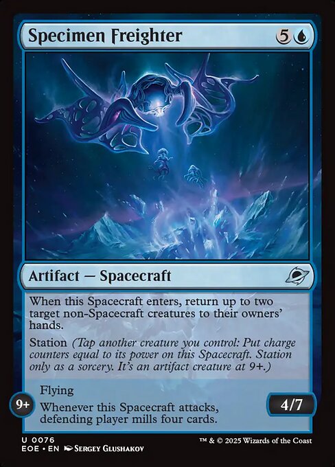 検体輸送船/Specimen Freighter [EOE]