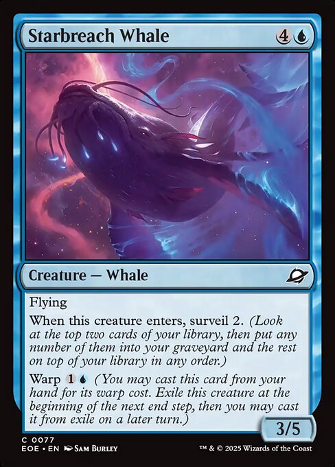 星破りの鯨/Starbreach Whale [EOE][FOIL]