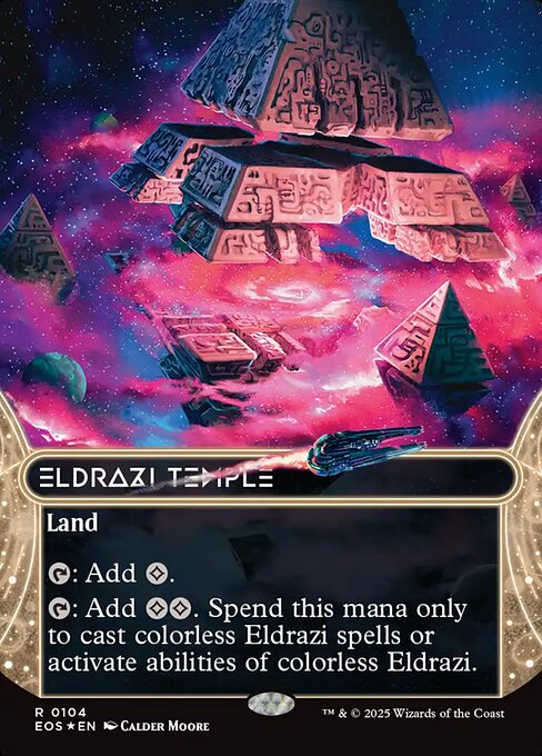 エルドラージの寺院/Eldrazi Temple [EOS][星景][FOIL][ギャラクシー]