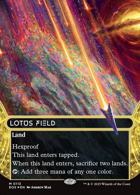 睡蓮の原野/Lotus Field [EOS][星景][FOIL][ギャラクシー]