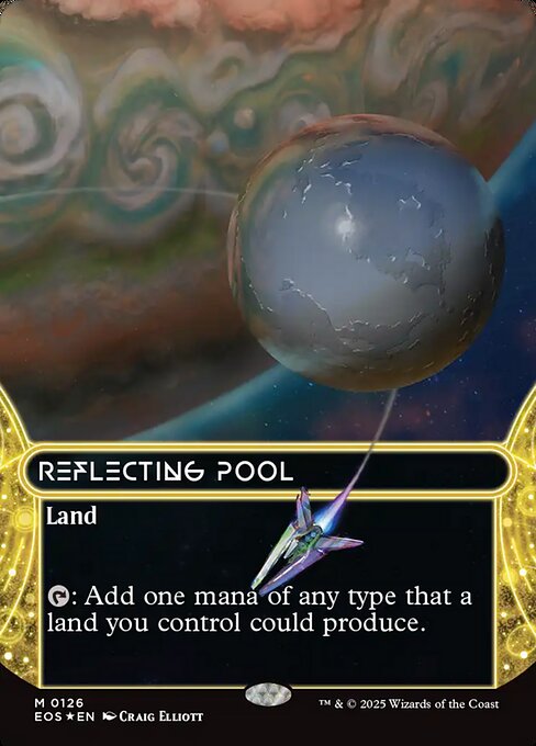 反射池/Reflecting Pool [EOS][星景][FOIL][ギャラクシー]