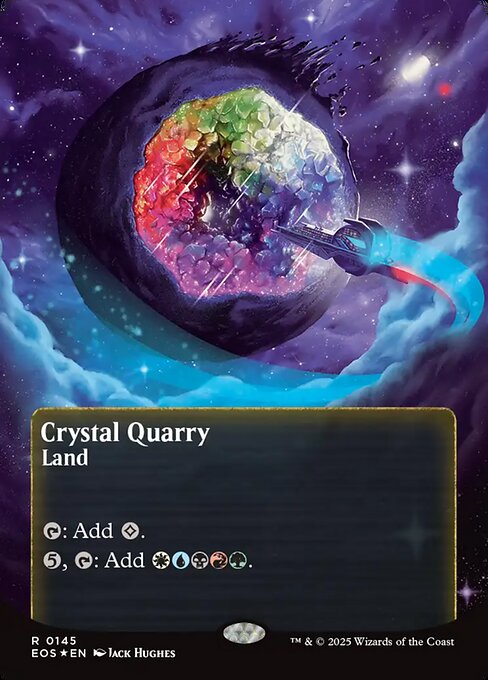水晶の採石場/Crystal Quarry [EOS][星景ポスター][FOIL][ギャラクシー]