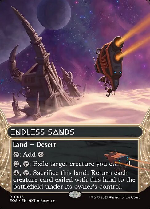 終わりなき砂漠/Endless Sands [EOS][星景][FOIL]