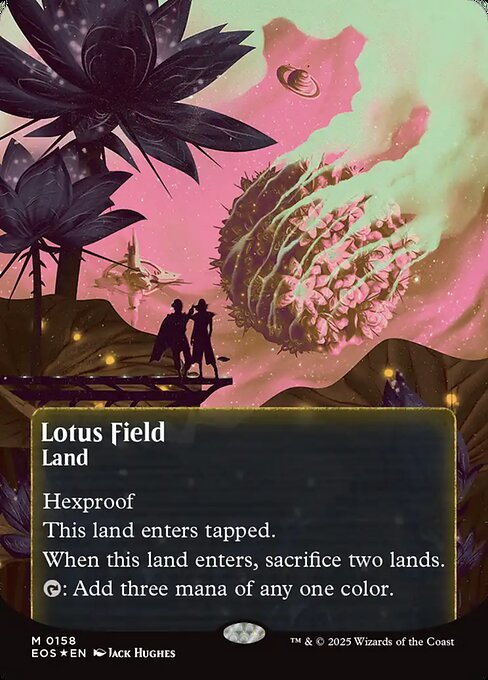 睡蓮の原野/Lotus Field [EOS][星景ポスター][FOIL][ギャラクシー]