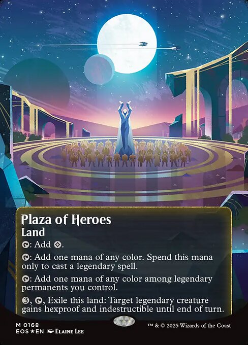英雄の公有地/Plaza of Heroes [EOS][星景ポスター][FOIL][ギャラクシー]