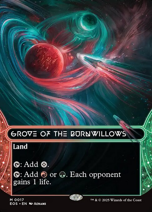 燃え柳の木立ち/Grove of the Burnwillows [EOS][星景][FOIL]