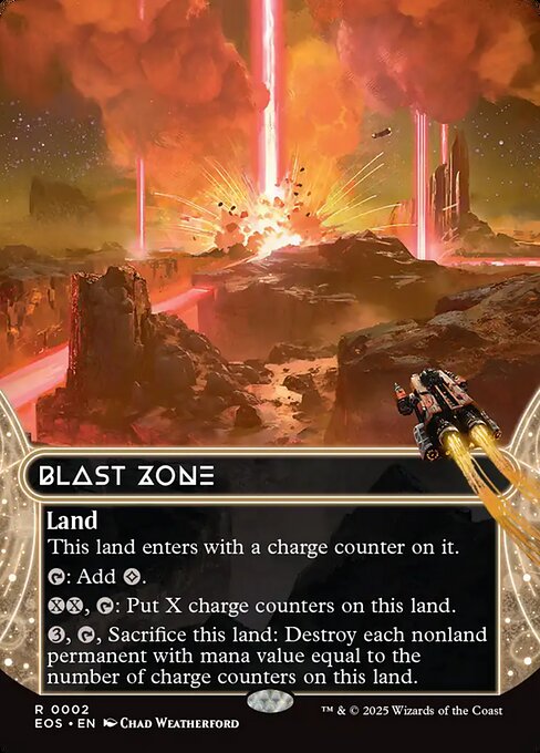 爆発域/Blast Zone [EOS][星景][FOIL]