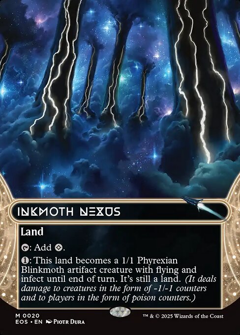 墨蛾の生息地/Inkmoth Nexus [EOS][星景][FOIL]