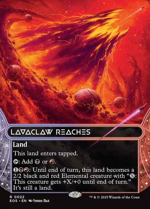 溶岩爪の辺境/Lavaclaw Reaches [EOS][星景]