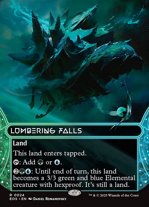 伐採地の滝/Lumbering Falls [EOS][星景]