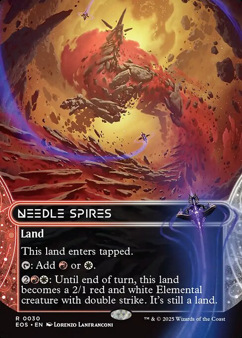 鋭い突端/Needle Spires [EOS][星景][FOIL]