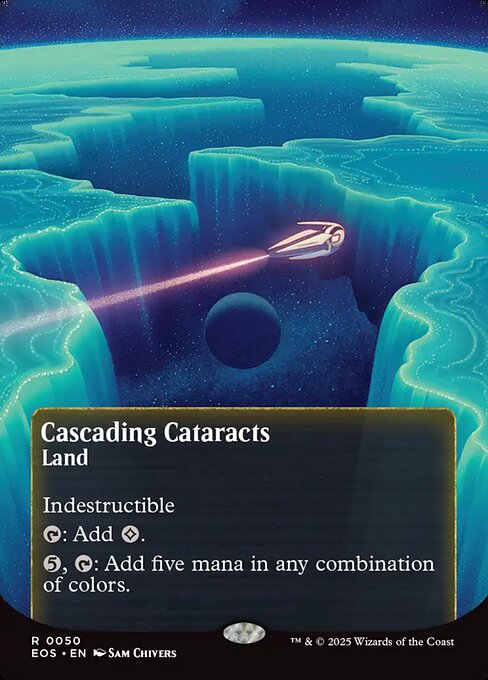 大瀑布/Cascading Cataracts [EOS][星景ポスター]