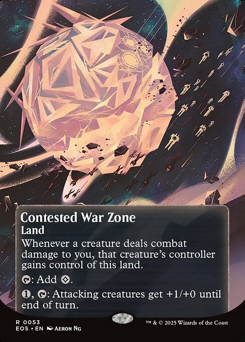 激戦の戦域/Contested War Zone [EOS][星景ポスター]