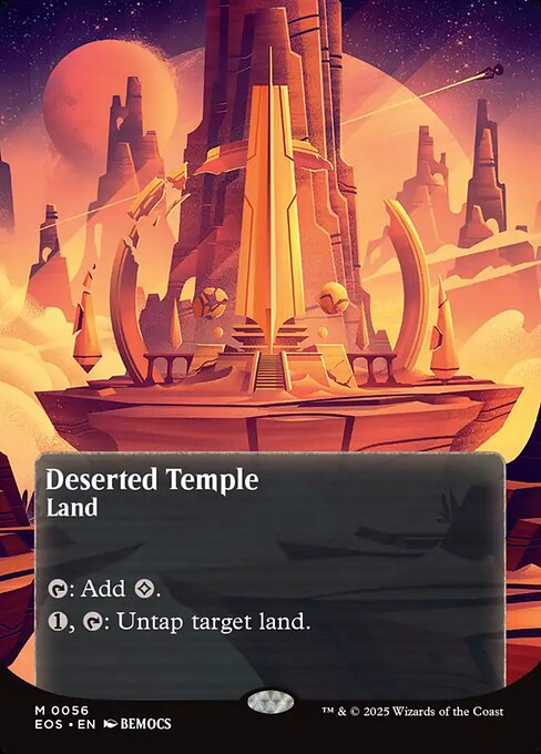 さびれた寺院/Deserted Temple [EOS][星景ポスター][FOIL]