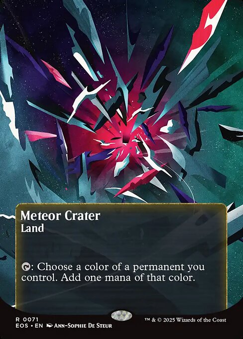 隕石のクレーター/Meteor Crater [EOS][星景ポスター]