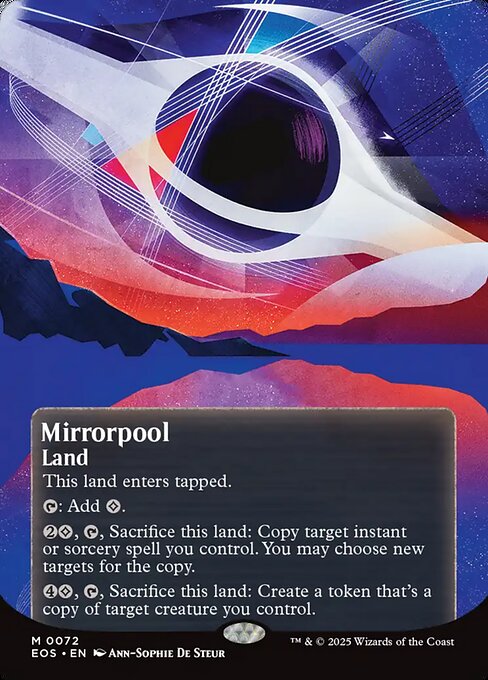 鏡の池/Mirrorpool [EOS][星景ポスター][FOIL]