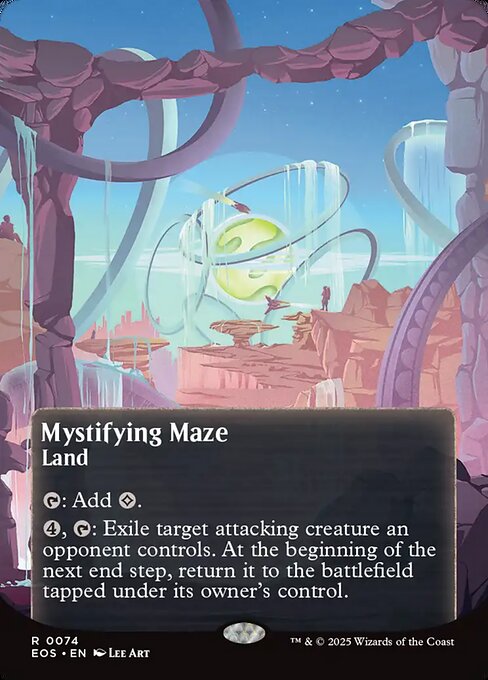 惑いの迷路/Mystifying Maze [EOS][星景ポスター]
