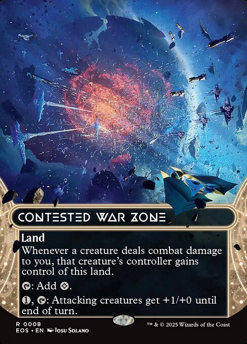 激戦の戦域/Contested War Zone [EOS][星景][FOIL]