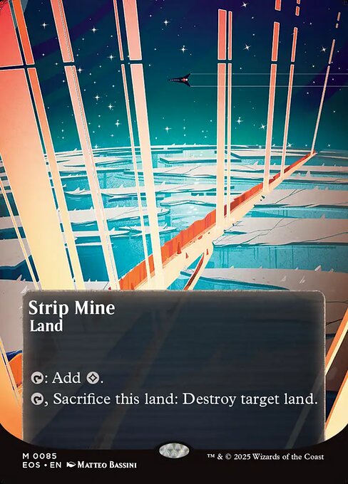 露天鉱床/Strip Mine [EOS][星景ポスター][FOIL]