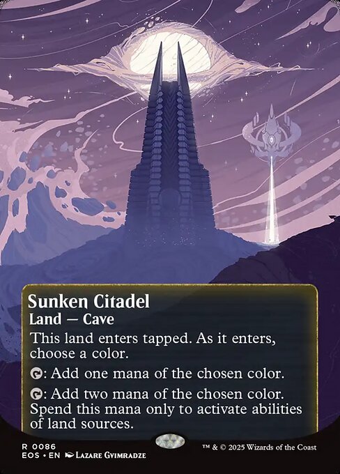 沈んだ城塞/Sunken Citadel [EOS][星景ポスター]