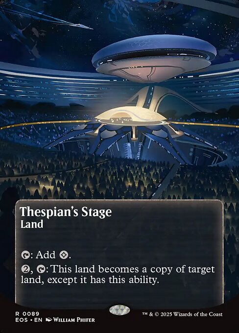 演劇の舞台/Thespian's Stage [EOS][星景ポスター][FOIL]