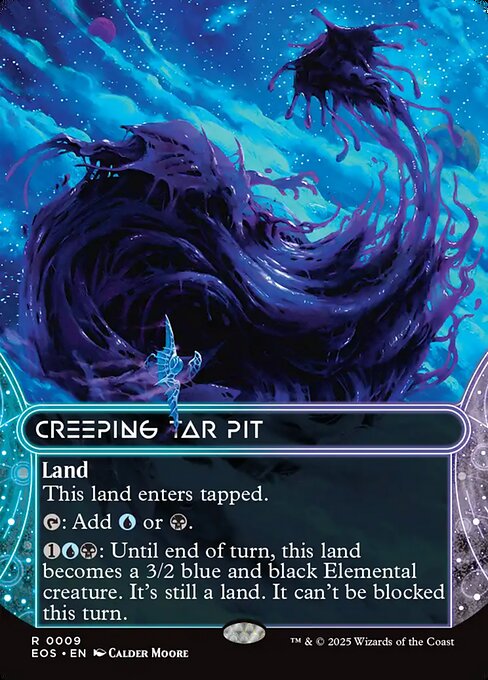 忍び寄るタール坑/Creeping Tar Pit [EOS][星景][FOIL]