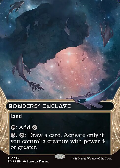 眷者の居留地/Bonders' Enclave [EOS][星景][FOIL][ギャラクシー]