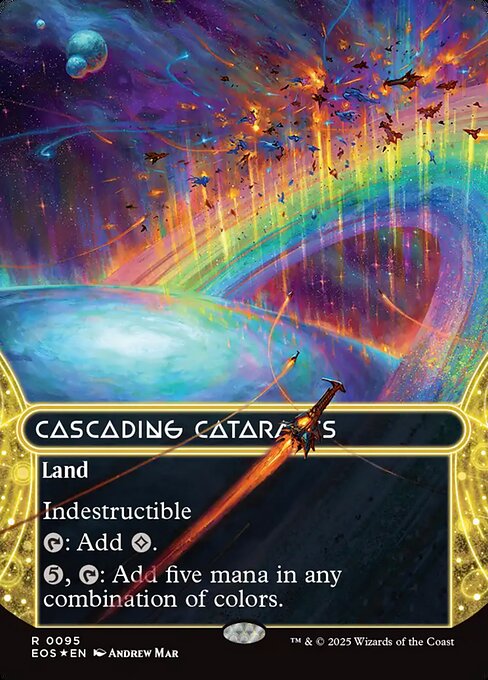 大瀑布/Cascading Cataracts [EOS][星景][FOIL][ギャラクシー]