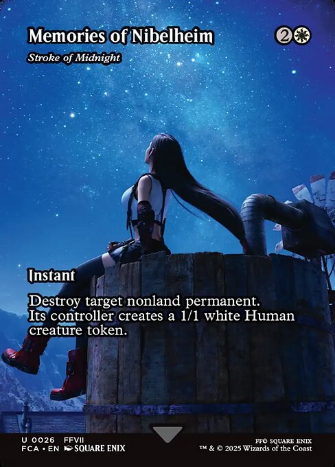 ニブルヘイムの思い出/Memories of Nibelheim ≪真夜中の一撃/Stroke of Midnight≫ [FCA][ショーケース][FOIL]