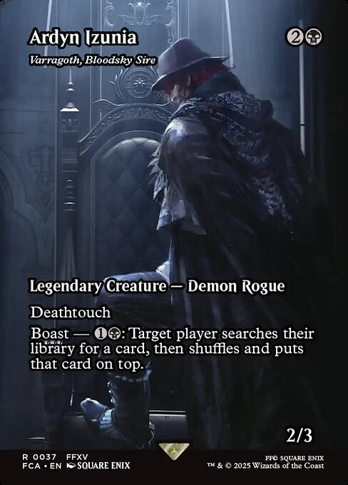 アーデン・イズニア/Ardyn Izunia ≪血空の主君、ヴェラゴス/Varragoth, Bloodsky Sire≫ [FCA][ショーケース][FOIL]