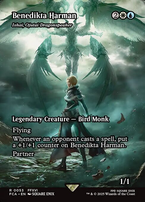 ベネディクタ・ハーマン/Benedikta Harman ≪オジュタイの龍語り、イーシャイ/Ishai, Ojutai Dragonspeaker≫ [FCA][ショーケース]