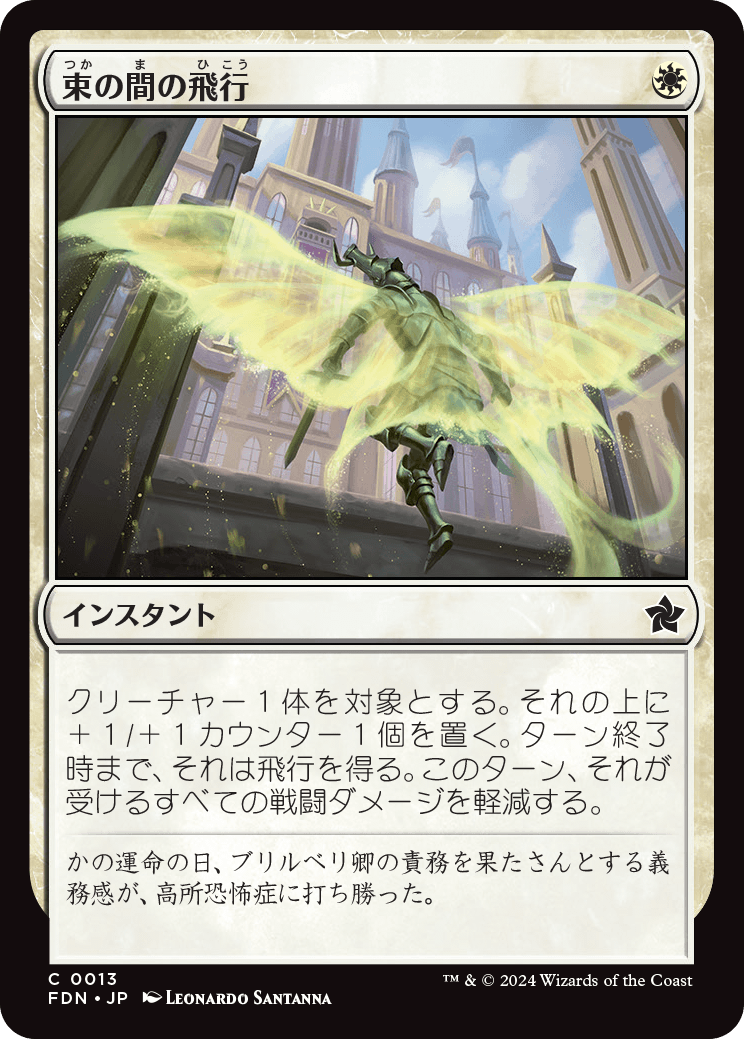束の間の飛行/Fleeting Flight [FDN]