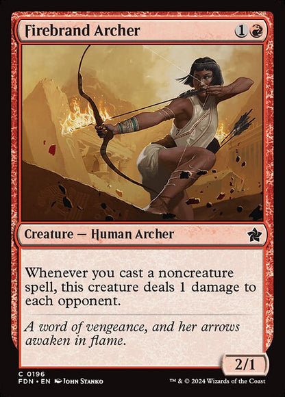 火付け射手/Firebrand Archer [FDN][FOIL]