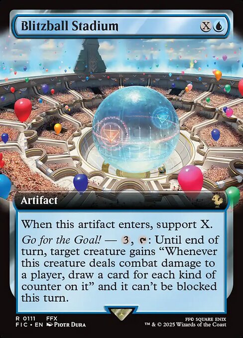 ブリッツボール・スタジアム/Blitzball Stadium [FIC][拡張アート][FOIL]