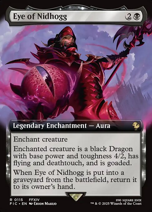 邪竜の眼/Eye of Nidhogg [FIC][拡張アート]