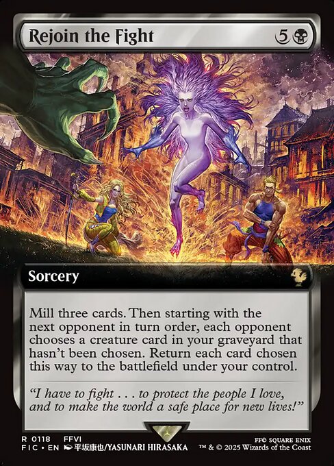 戦線復帰/Rejoin the Fight [FIC][拡張アート]