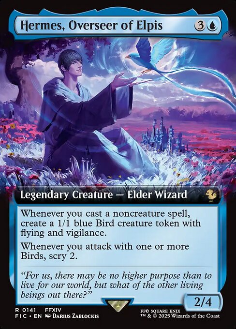 エルピスの所長、ヘルメス/Hermes, Overseer of Elpis [FIC][拡張アート][FOIL]