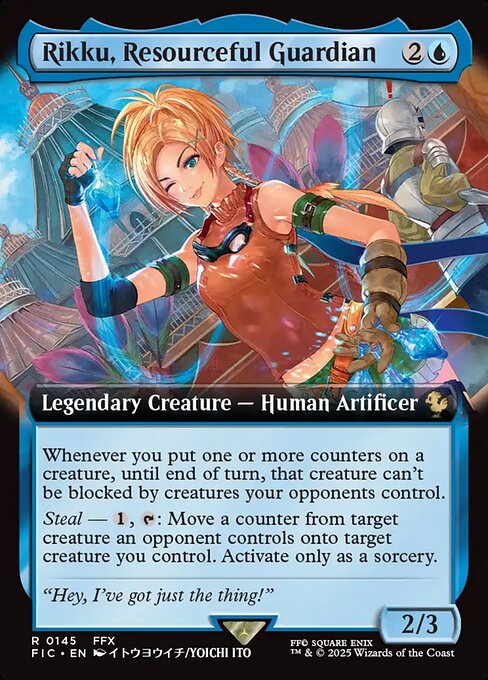 ニギヤカなガード、リュック/Rikku, Resourceful Guardian [FIC][拡張アート]