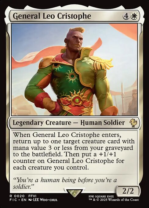 将軍、レオ・クリストフ/General Leo Cristophe [FIC][FOIL][サージ]