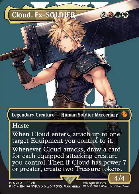 元ソルジャー、クラウド/Cloud, Ex-SOLDIER [FIC][ボーダーレス][FOIL][サージ]