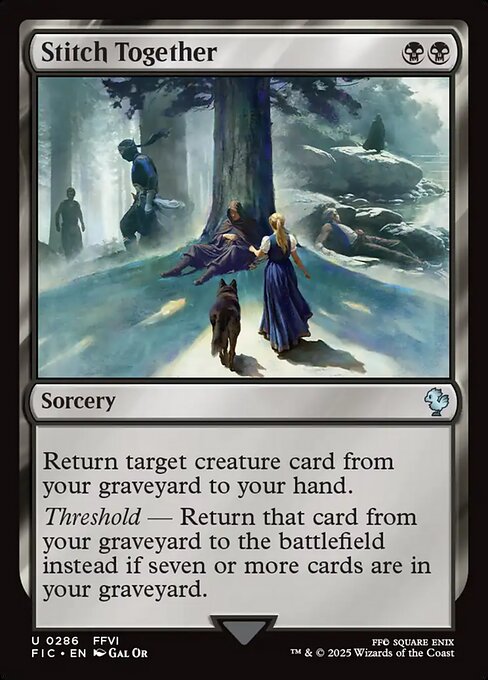 縫合/Stitch Together [FIC][FOIL][サージ]