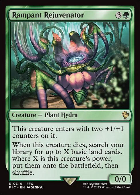 荒ぶる再生者/Rampant Rejuvenator [FIC][FOIL][サージ]