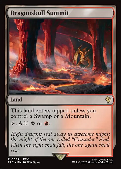 竜髑髏の山頂/Dragonskull Summit [FIC][FOIL][サージ]