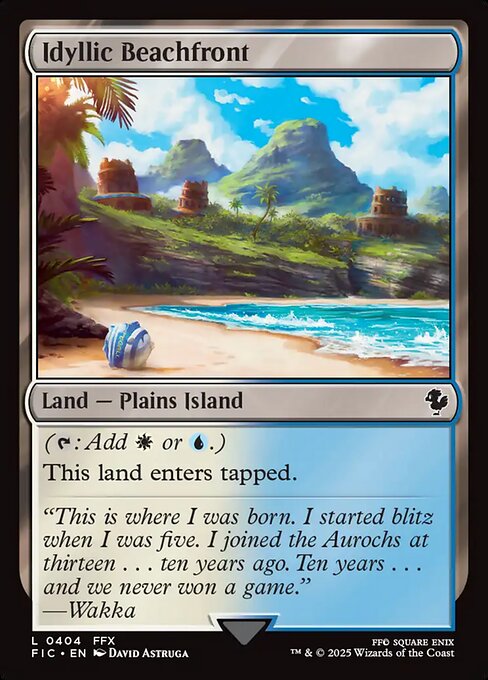 理想的な浜方/Idyllic Beachfront [FIC][FOIL][サージ]