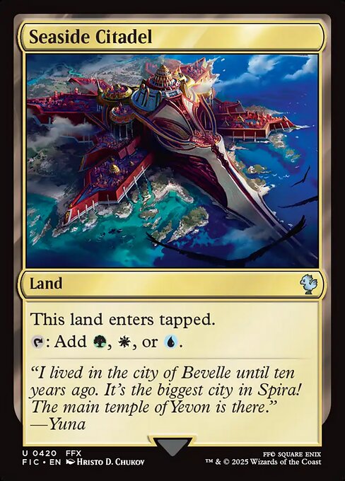 海辺の城塞/Seaside Citadel [FIC][FOIL][サージ]